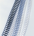 Coilbind PLastik-Spiralbindercken  6 mm fr max. 31 Blatt / VE 100 Stck 