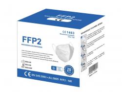 1x FFP2 Maske CE1463 Zertifiziert, 4 Lagig 