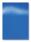 Chromekarton - hochglanz, A4, 100 Stck. blau